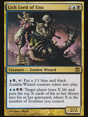 Lich Lord of Unx (Alara Reborn)