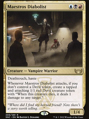 Maestros Diabolist (Streets of New Capenna)