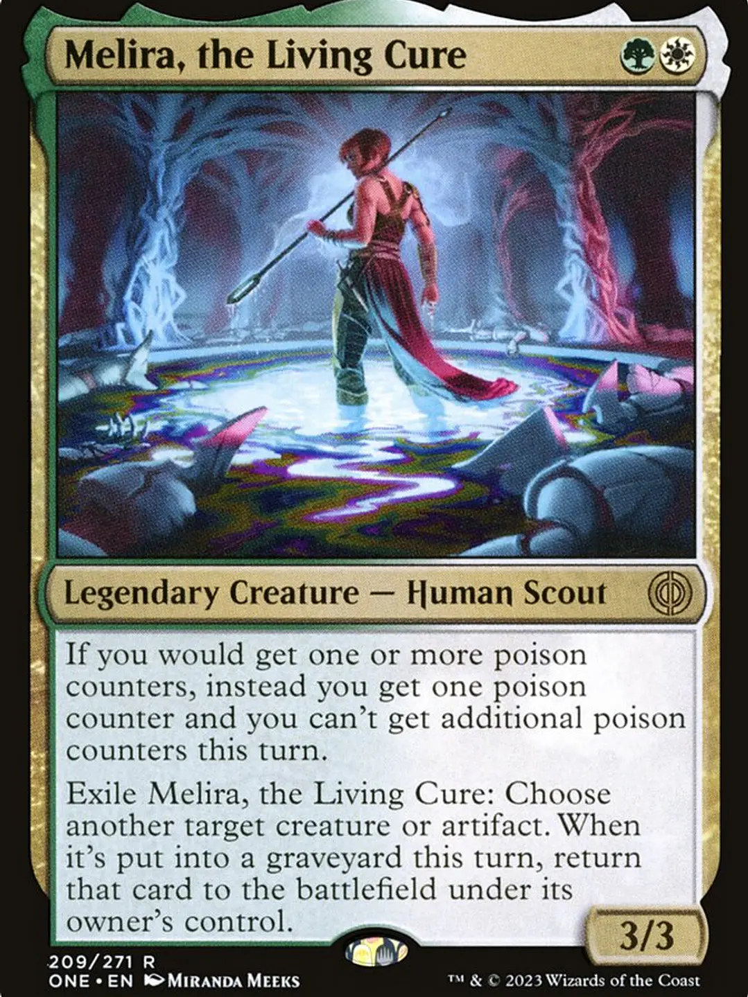 Melira, the Living Cure (Phyrexia: All Will Be One) 1