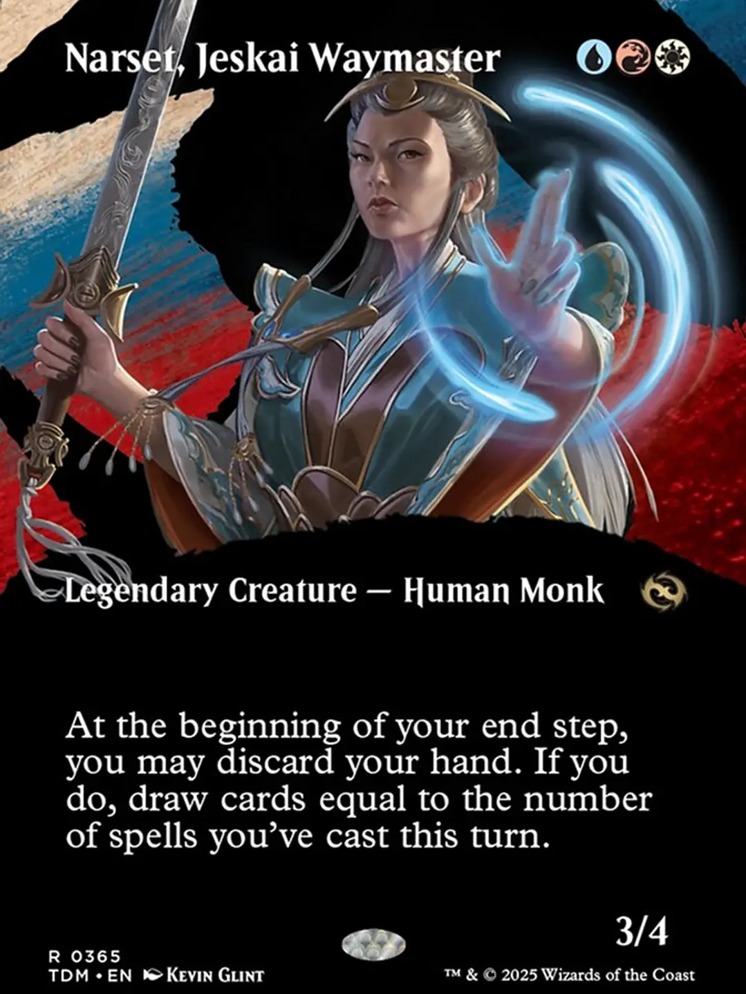 Narset, Jeskai Waymaster (Tarkir: Dragonstorm) 1