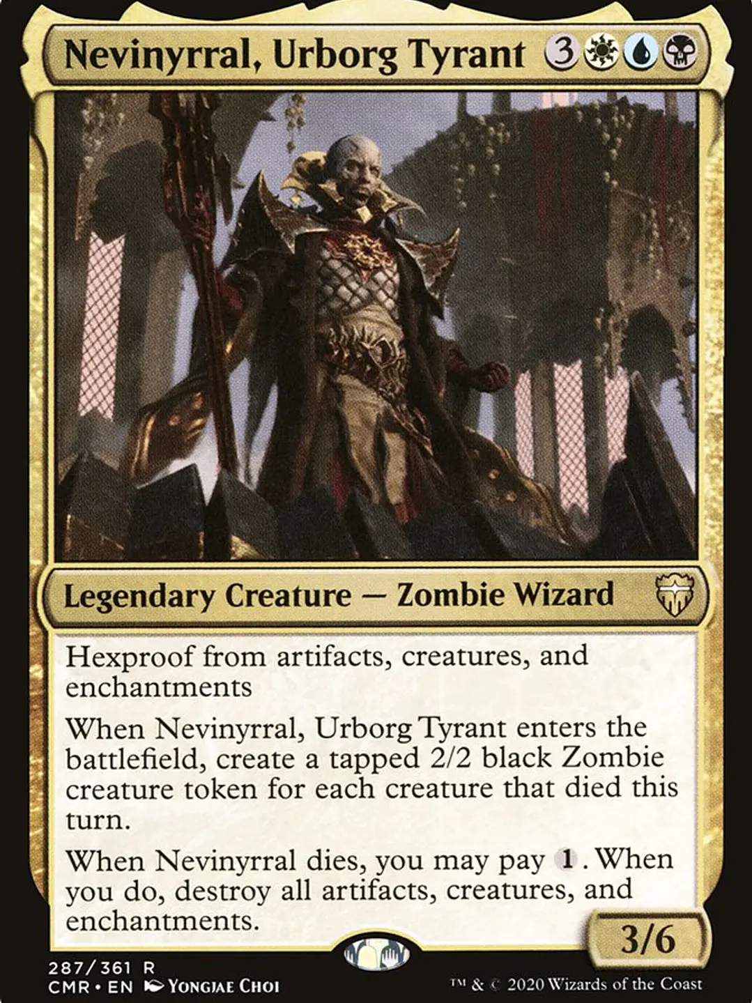 Nevinyrral, Urborg Tyrant (Commander Legends) 1