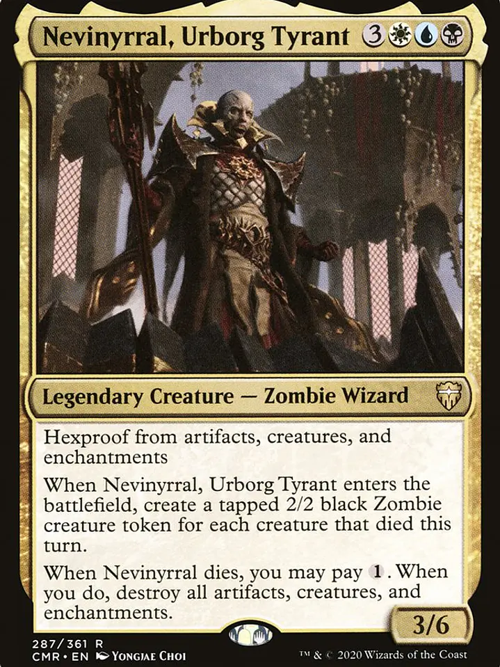 Nevinyrral, Urborg Tyrant (Commander Legends) 1