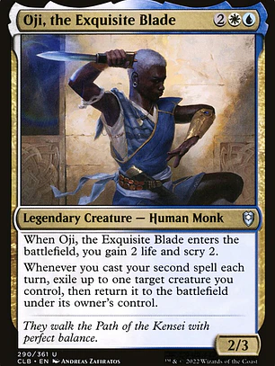 Oji, the Exquisite Blade (Commander Legends: Battle for Baldur's Gate)