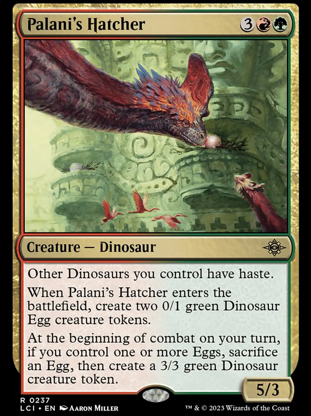Palani's Hatcher (The Lost Caverns of Ixalan) 1