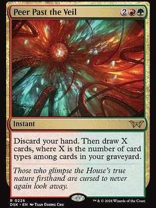 Peer Past the Veil (Duskmourn: House of Horror)
