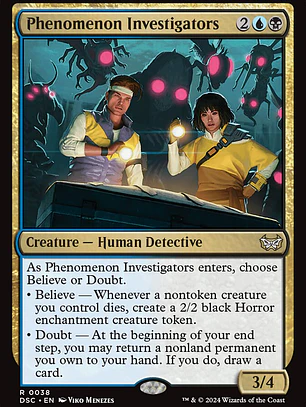 Phenomenon Investigators (Duskmourn: House of Horror Commander)