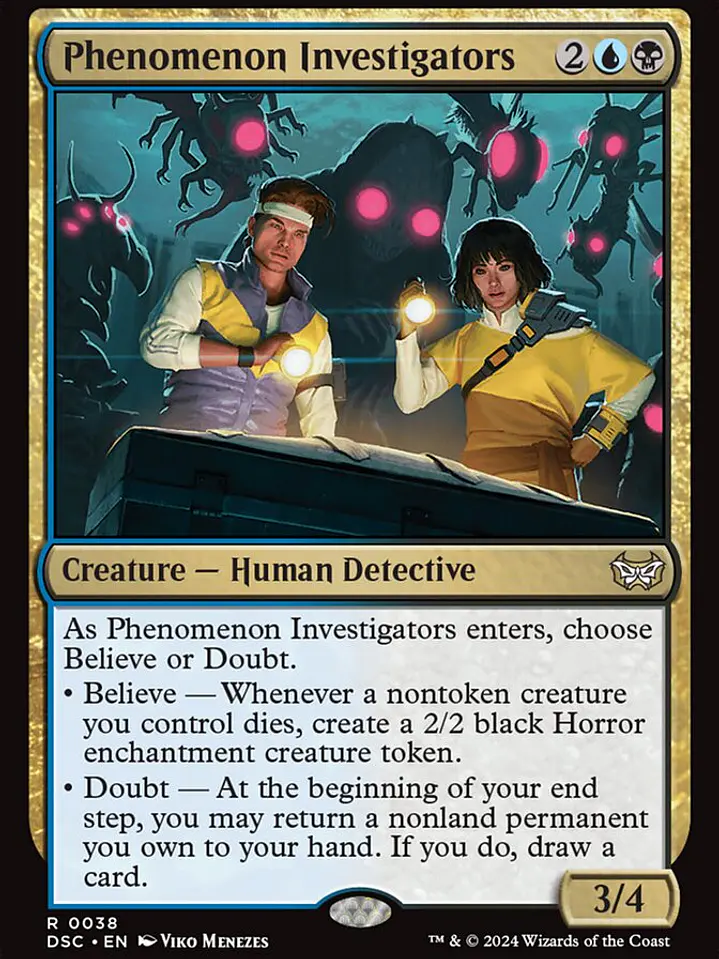 Phenomenon Investigators (Duskmourn: House of Horror Commander) 1