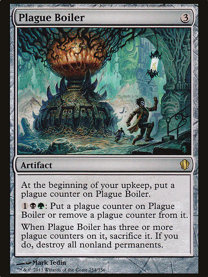 Plague Boiler (Commander 2013) 1