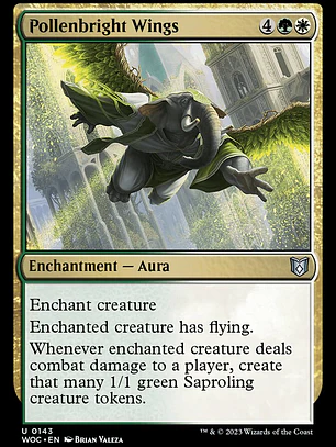Pollenbright Wings (Wilds of Eldraine Commander)