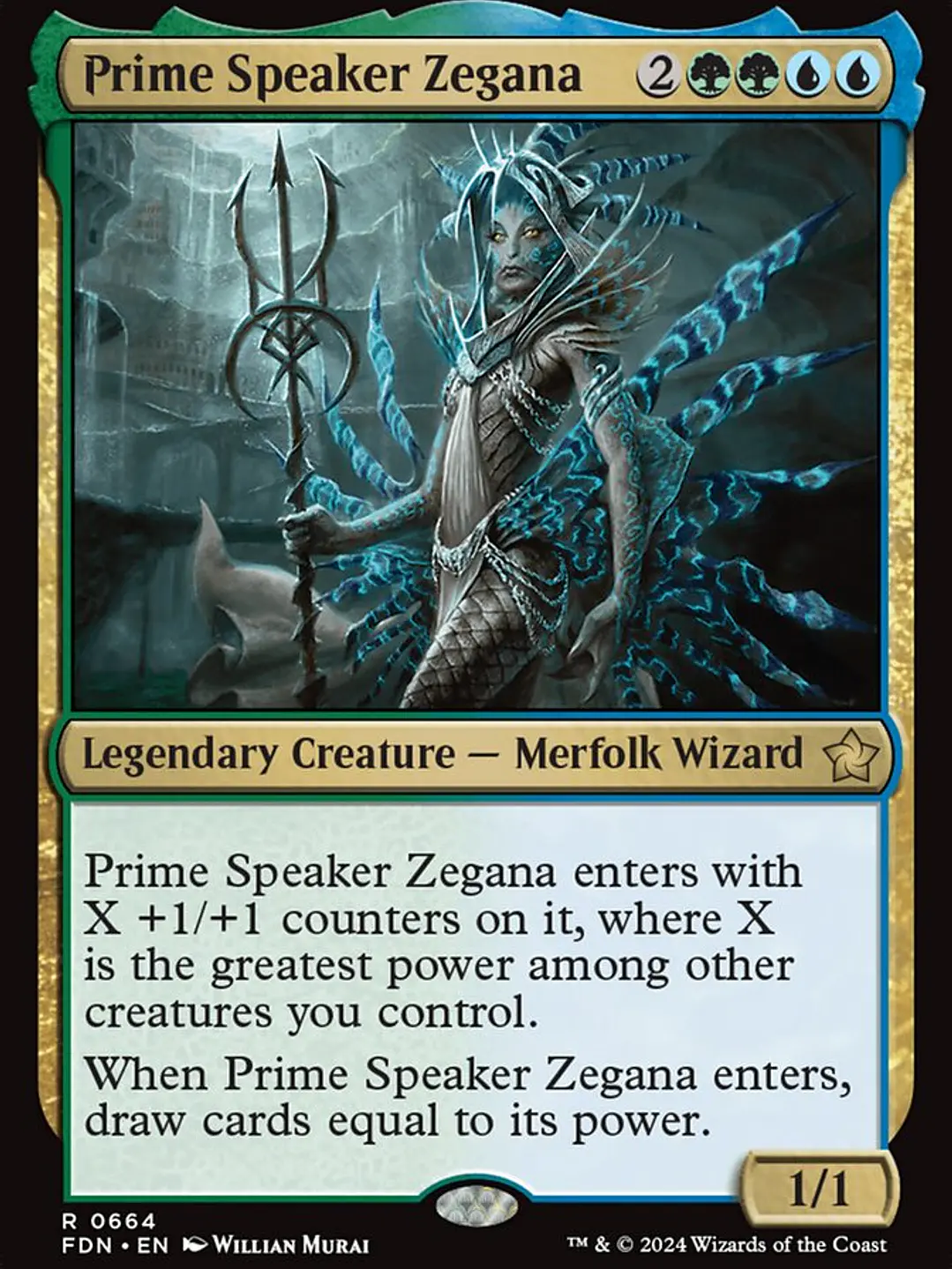 Prime Speaker Zegana (Foundations) 1