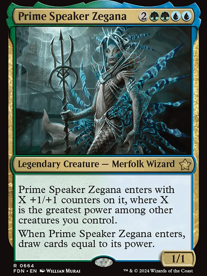 Prime Speaker Zegana (Foundations) 1