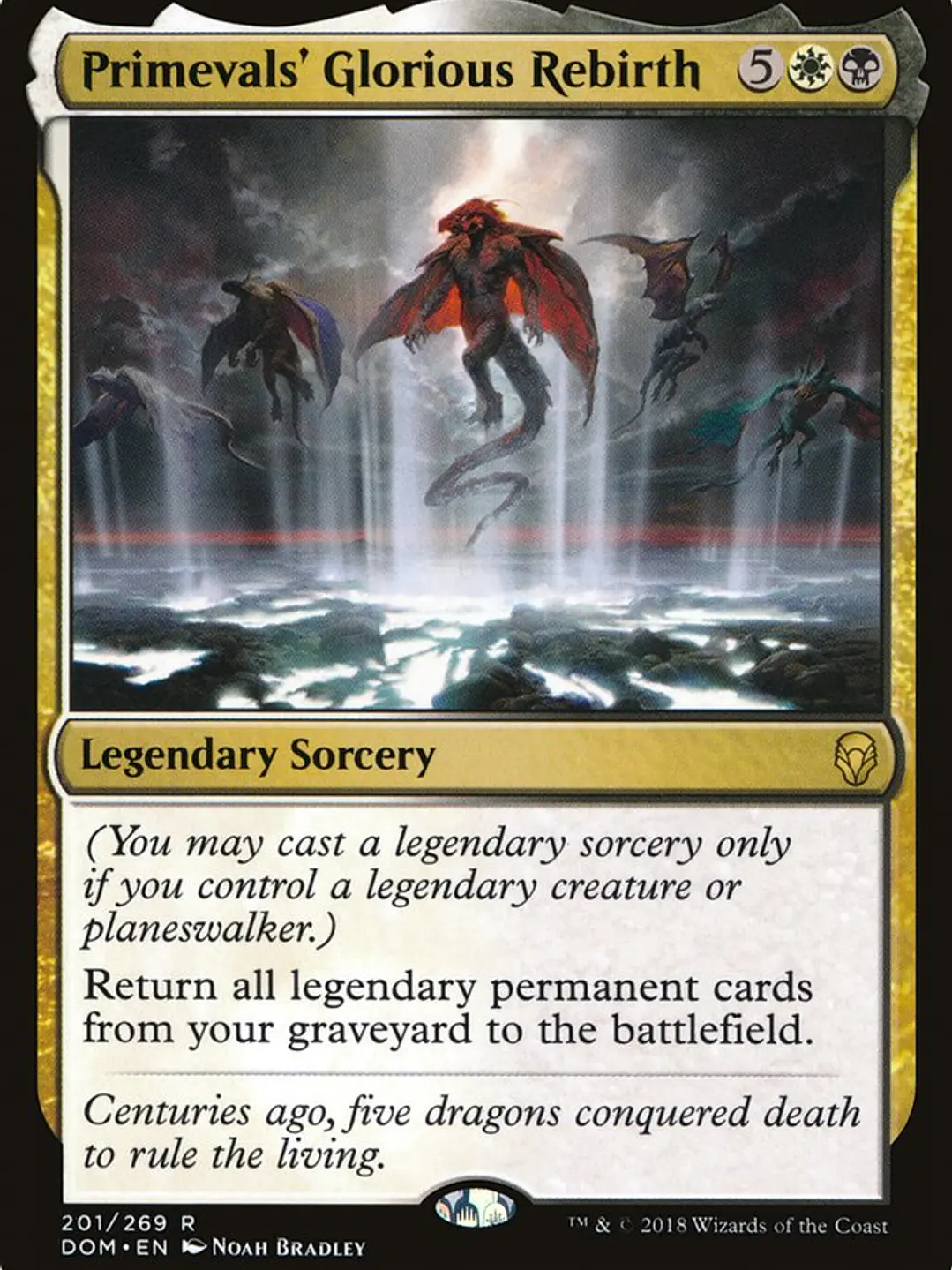 Primevals' Glorious Rebirth (Dominaria) 1