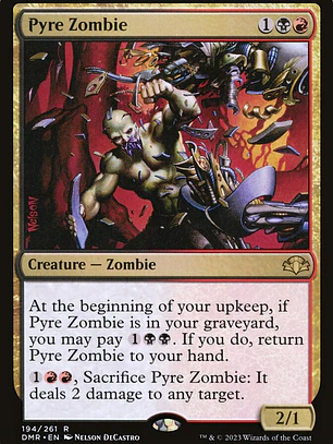 Pyre Zombie (Dominaria Remastered)