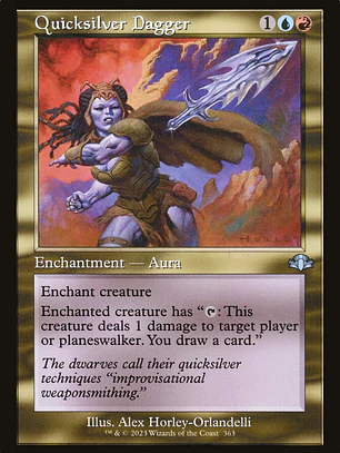 Quicksilver Dagger (Dominaria Remastered)