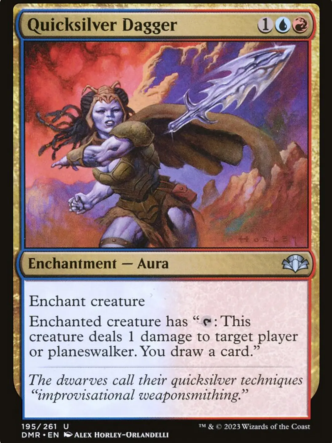 Quicksilver Dagger (Dominaria Remastered) 1