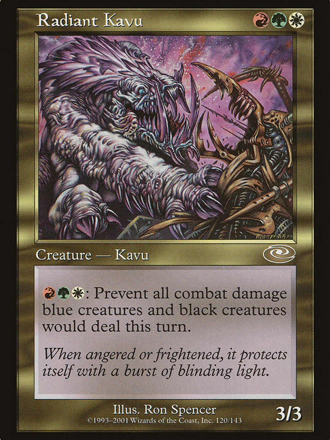 Radiant Kavu (Planeshift) 1