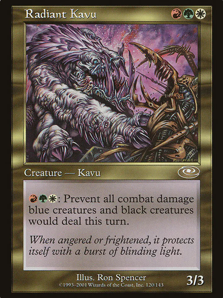 Radiant Kavu (Planeshift) 1