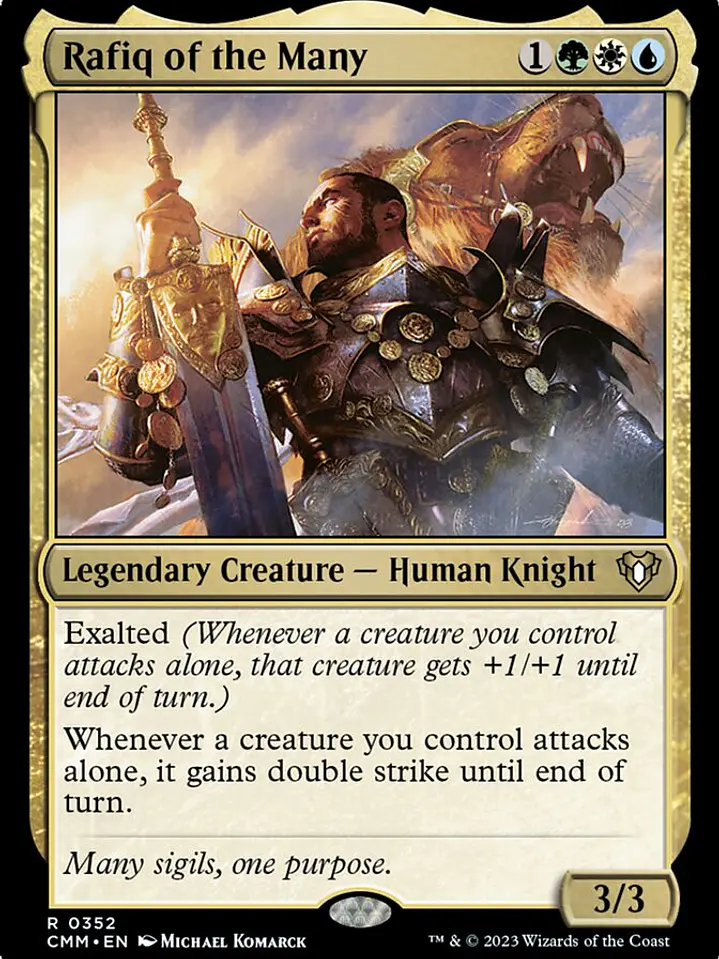 Rafiq of the Many (Commander Masters) 1