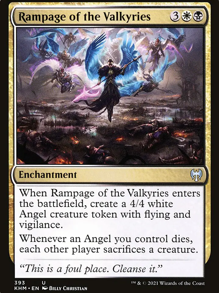 Rampage of the Valkyries (Kaldheim) 1