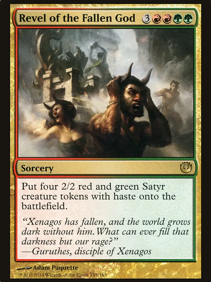 Revel of the Fallen God (Journey into Nyx) 1