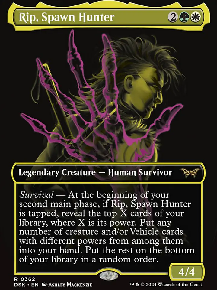 Rip, Spawn Hunter (Duskmourn: House of Horror) 1