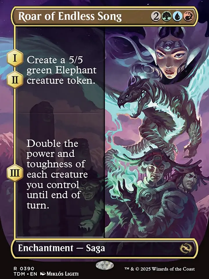 Roar of Endless Song (Tarkir: Dragonstorm) 1