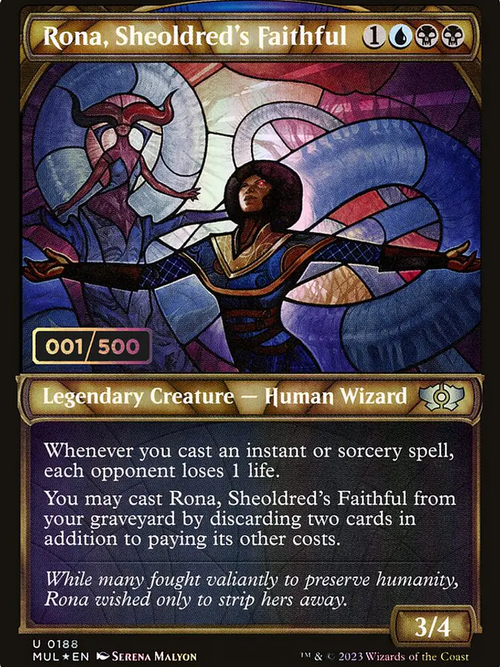 Rona, Sheoldred's Faithful (Multiverse Legends) 1