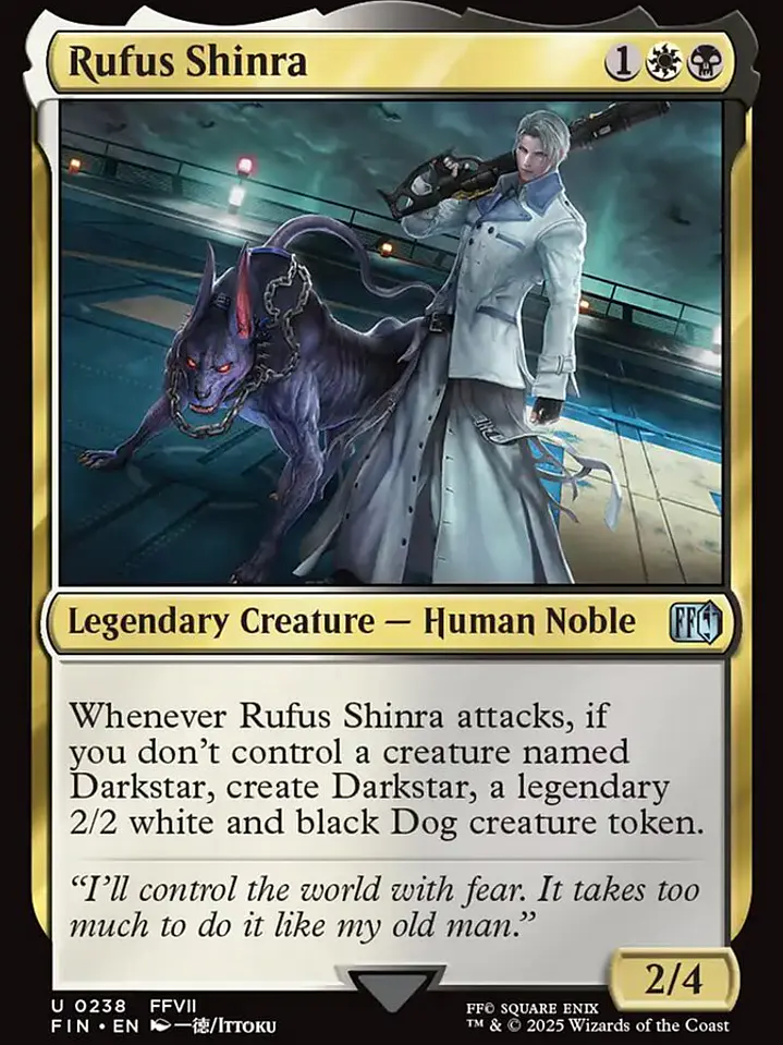 Rufus Shinra (Final Fantasy) 1