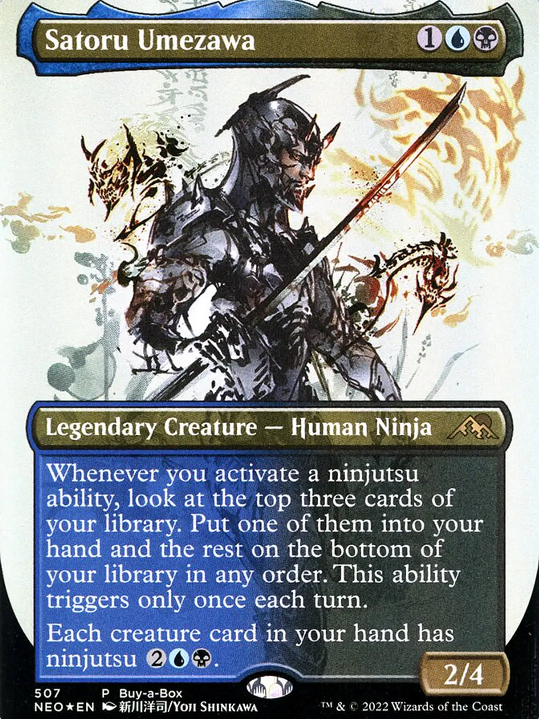 Satoru Umezawa (Kamigawa: Neon Dynasty) 1
