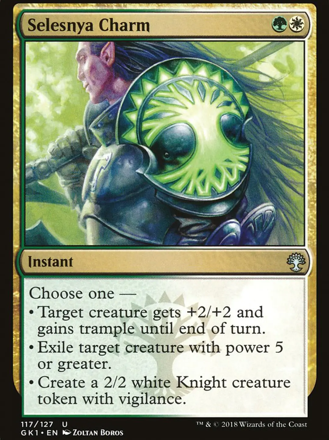 Selesnya Charm (GRN Guild Kit) 1