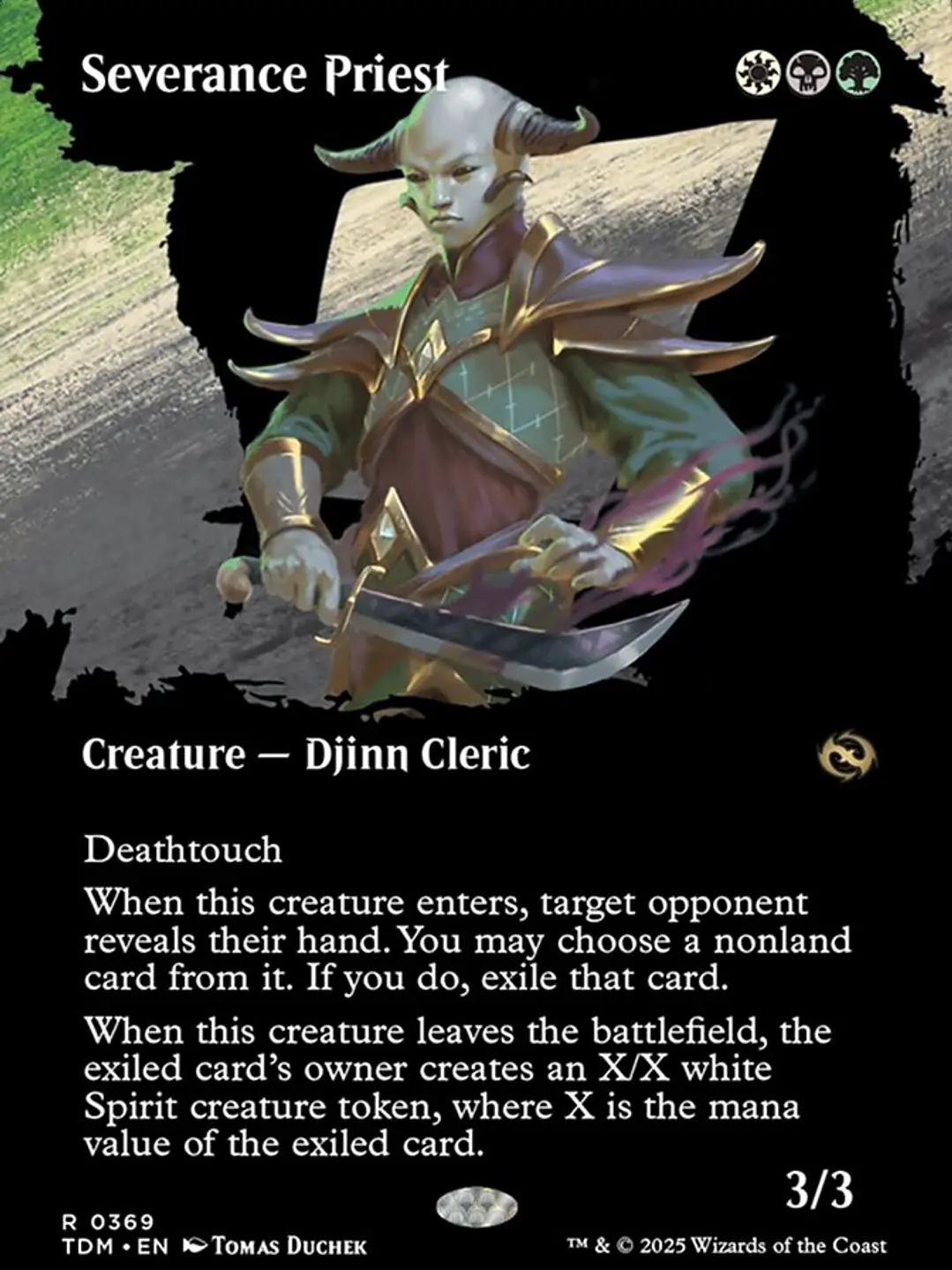 Severance Priest (Tarkir: Dragonstorm) 1