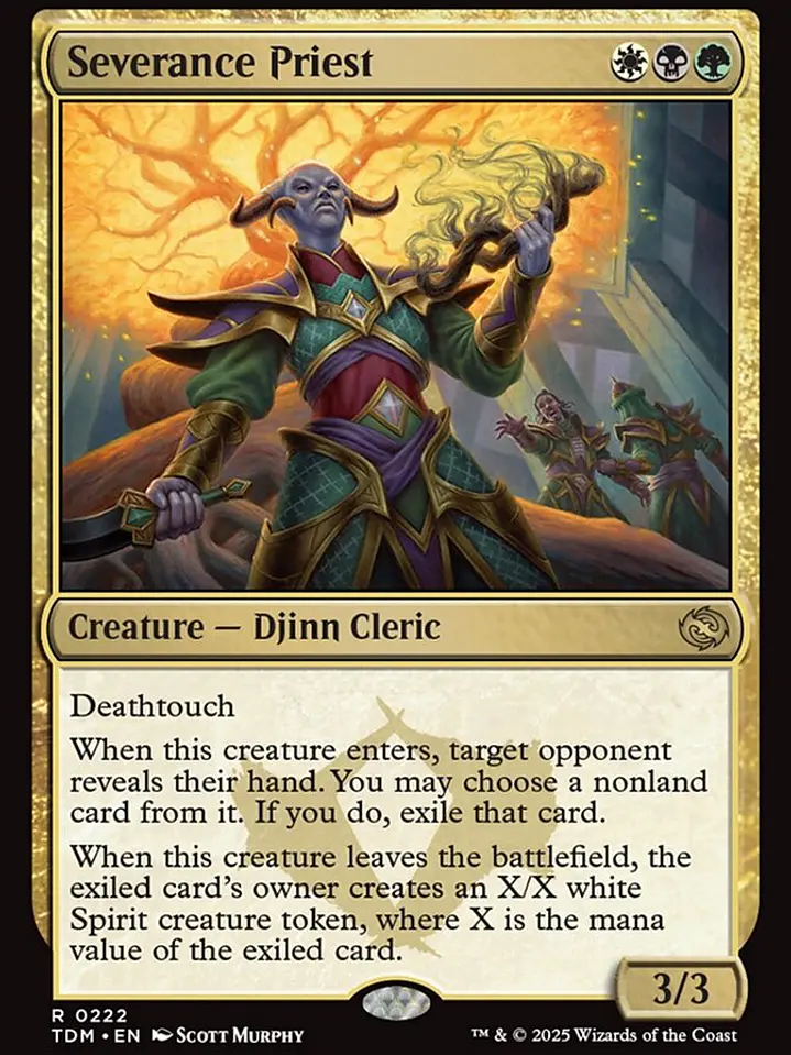 Severance Priest (Tarkir: Dragonstorm) 1