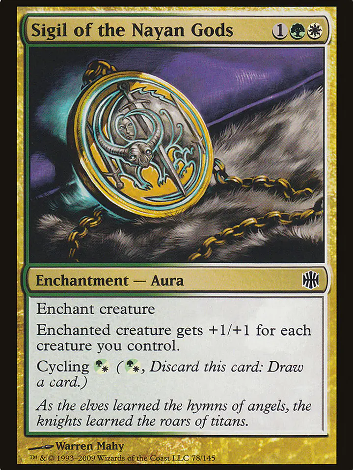 Sigil of the Nayan Gods (Alara Reborn) 1