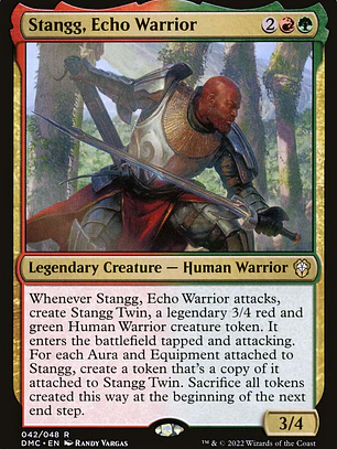 Stangg, Echo Warrior (Dominaria United Commander)