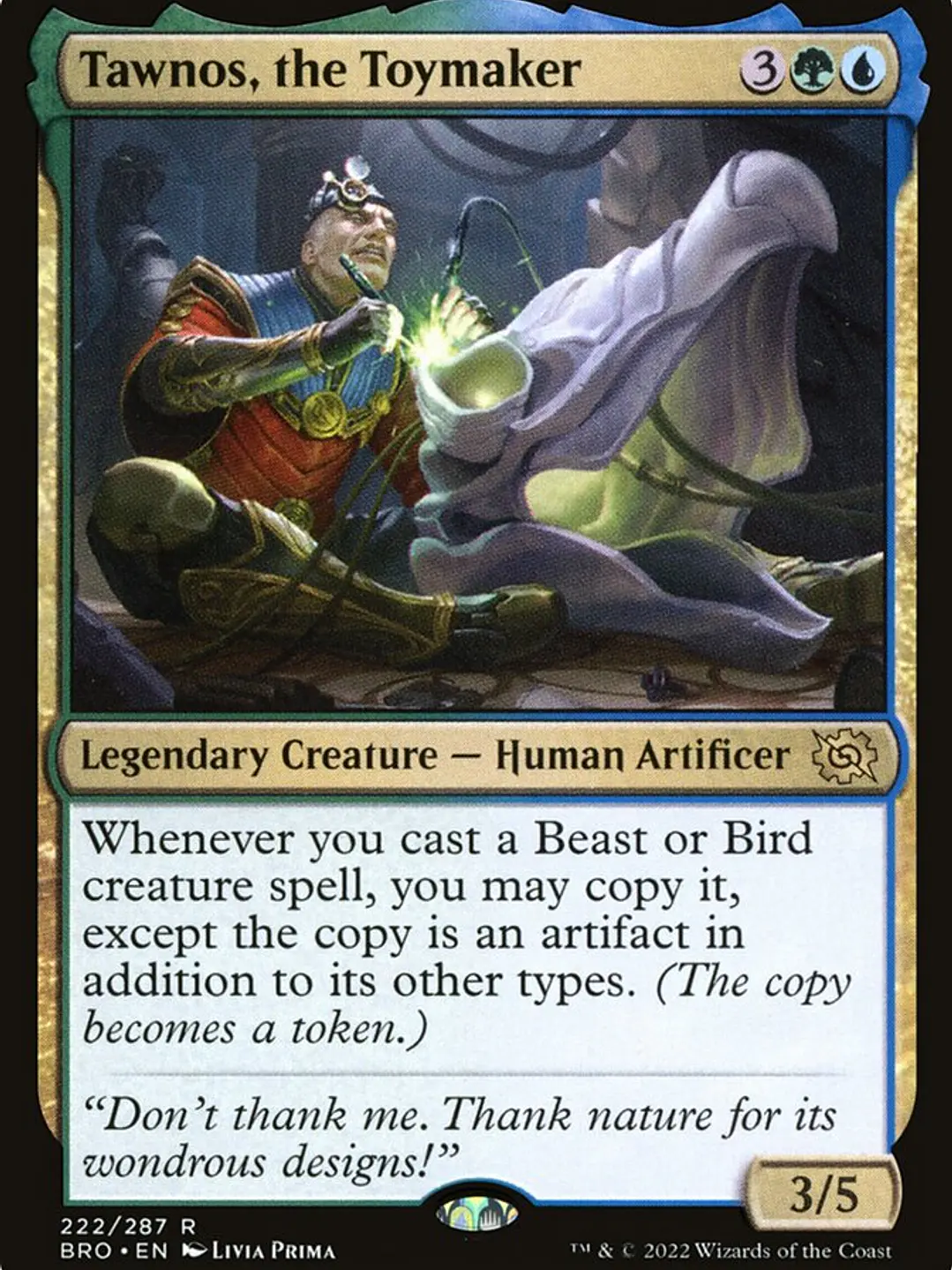 Tawnos, the Toymaker (The Brothers' War) 1