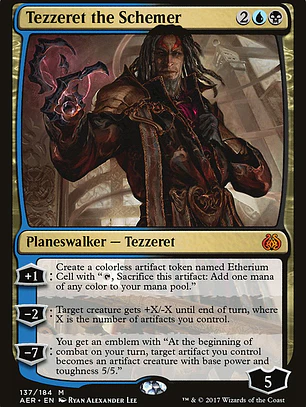 Tezzeret the Schemer (Aether Revolt)