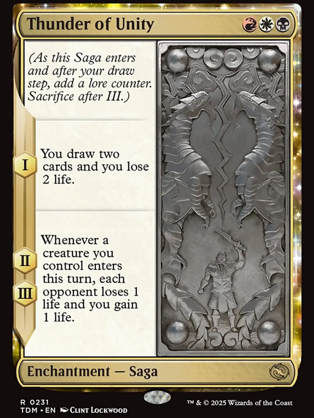 Thunder of Unity (Tarkir: Dragonstorm) 1