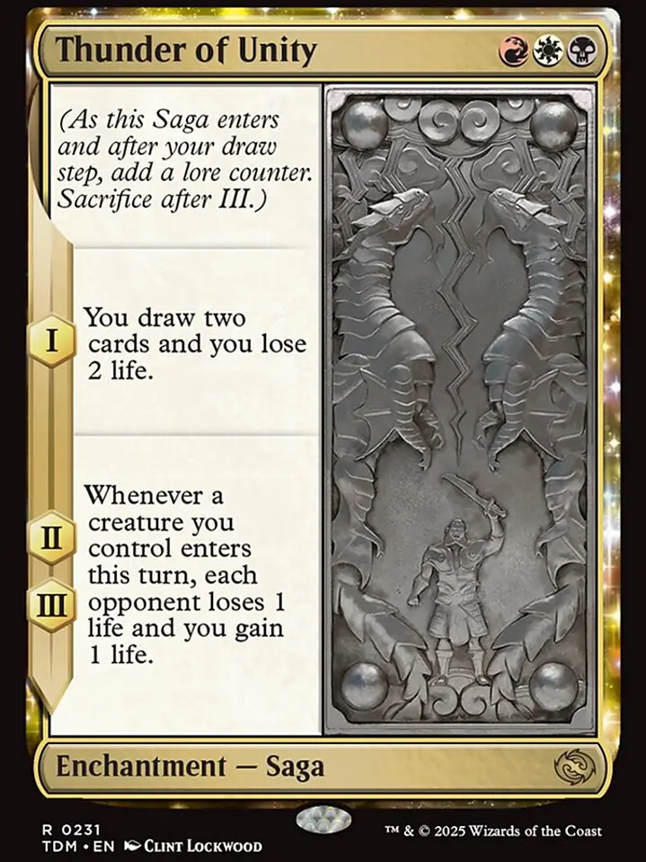 Thunder of Unity (Tarkir: Dragonstorm) 1