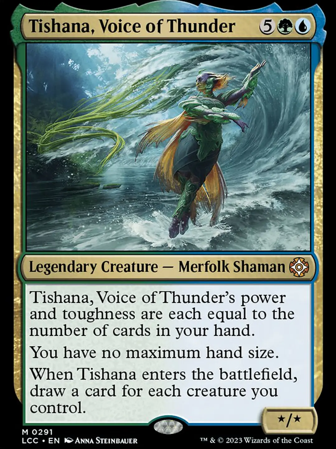 Tishana, Voice of Thunder (The Lost Caverns of Ixalan Commander) 1