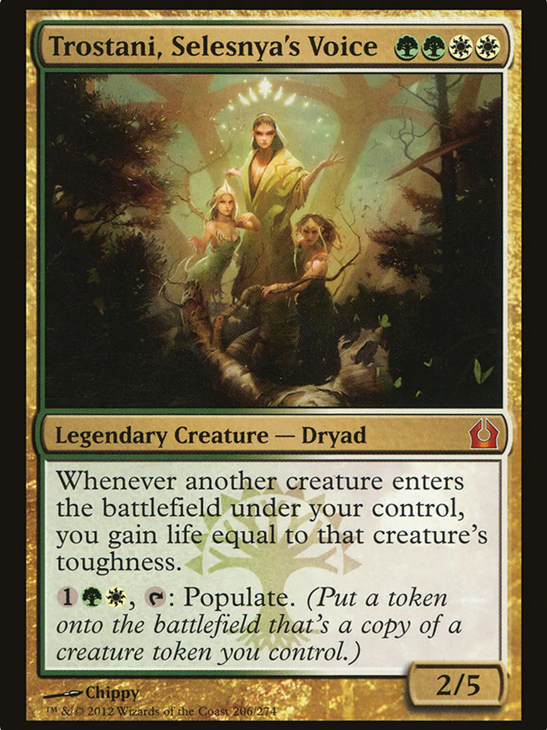 Trostani, Selesnya's Voice (Return to Ravnica) 1