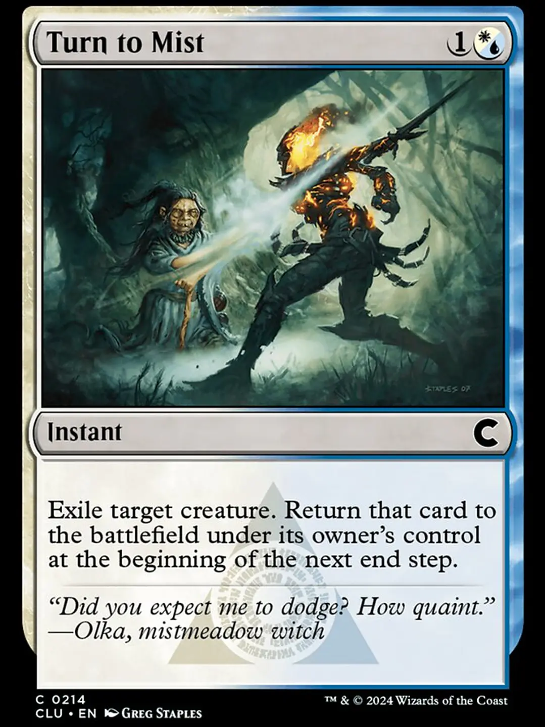 Turn to Mist (Ravnica: Clue Edition) 1