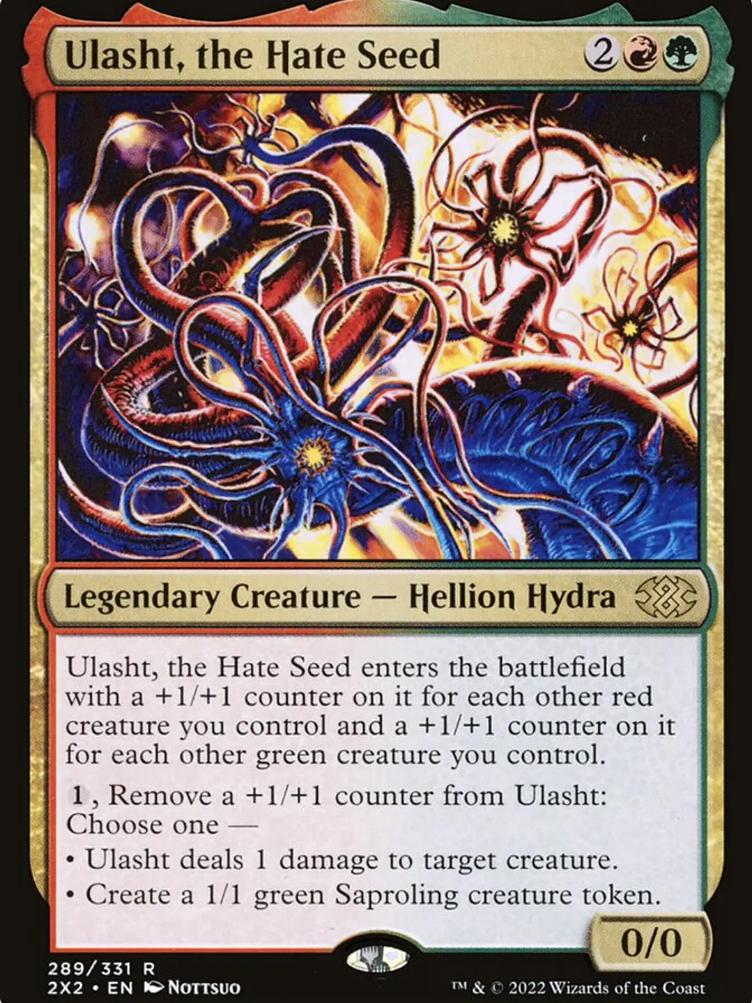 Ulasht, the Hate Seed (Double Masters 2022) 1
