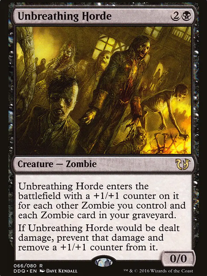 Unbreathing Horde (Duel Decks: Blessed vs. Cursed) 1