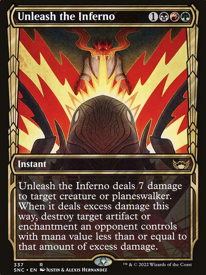 Unleash the Inferno (Streets of New Capenna) 1