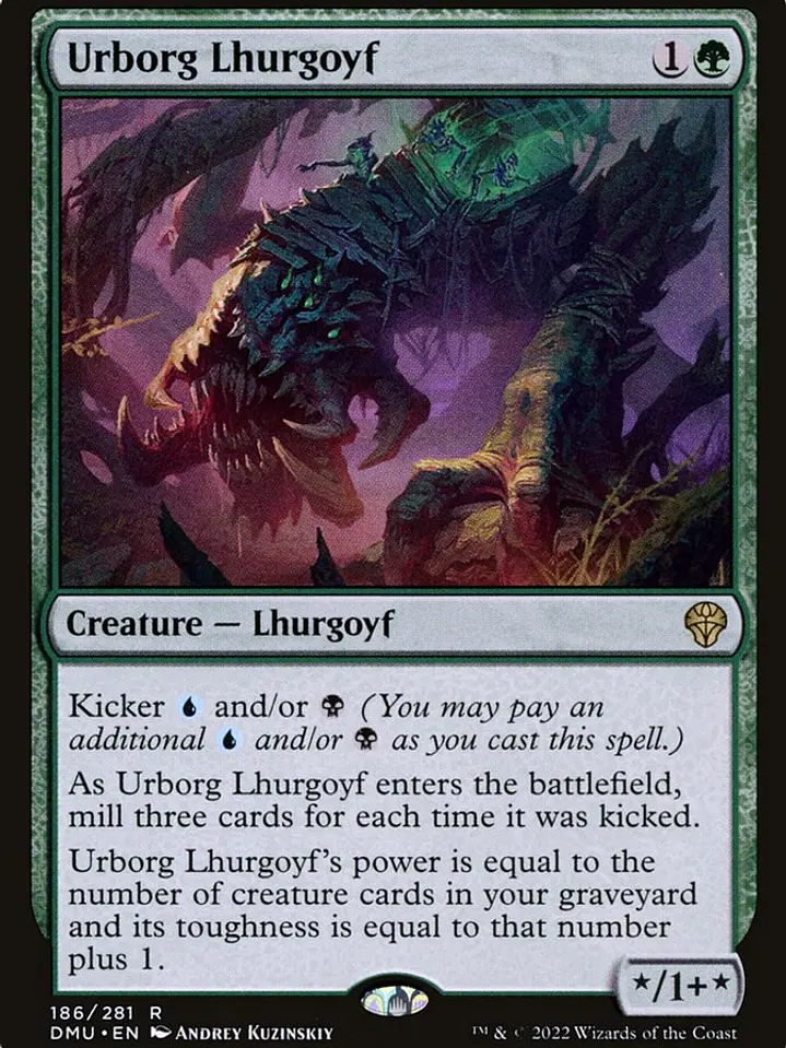 Urborg Lhurgoyf (Dominaria United) 1