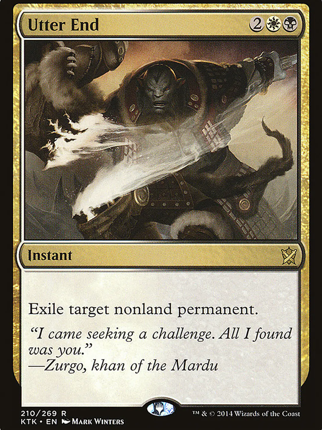 Utter End (Khans of Tarkir) 1