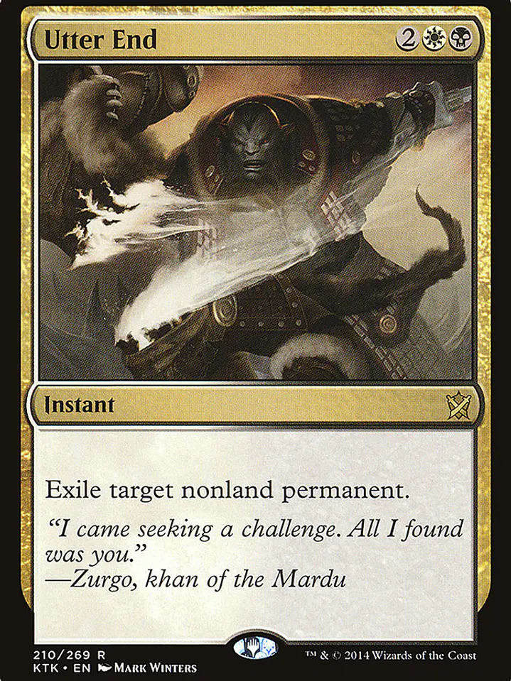 Utter End (Khans of Tarkir) 1