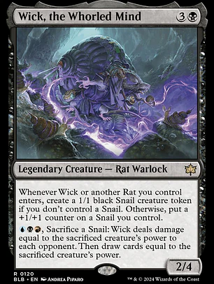 Wick, the Whorled Mind (Bloomburrow)
