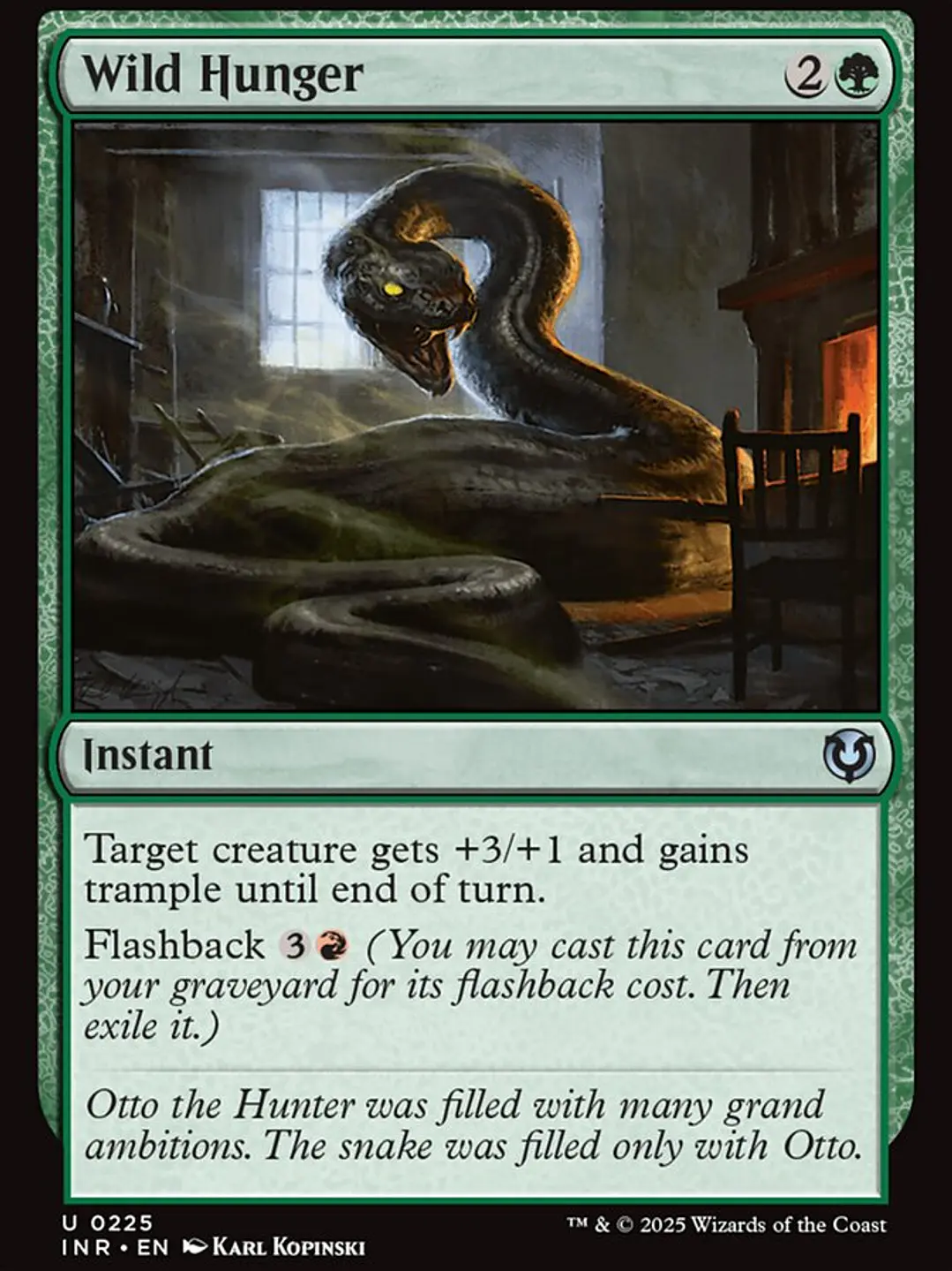 Wild Hunger (Innistrad Remastered) 1