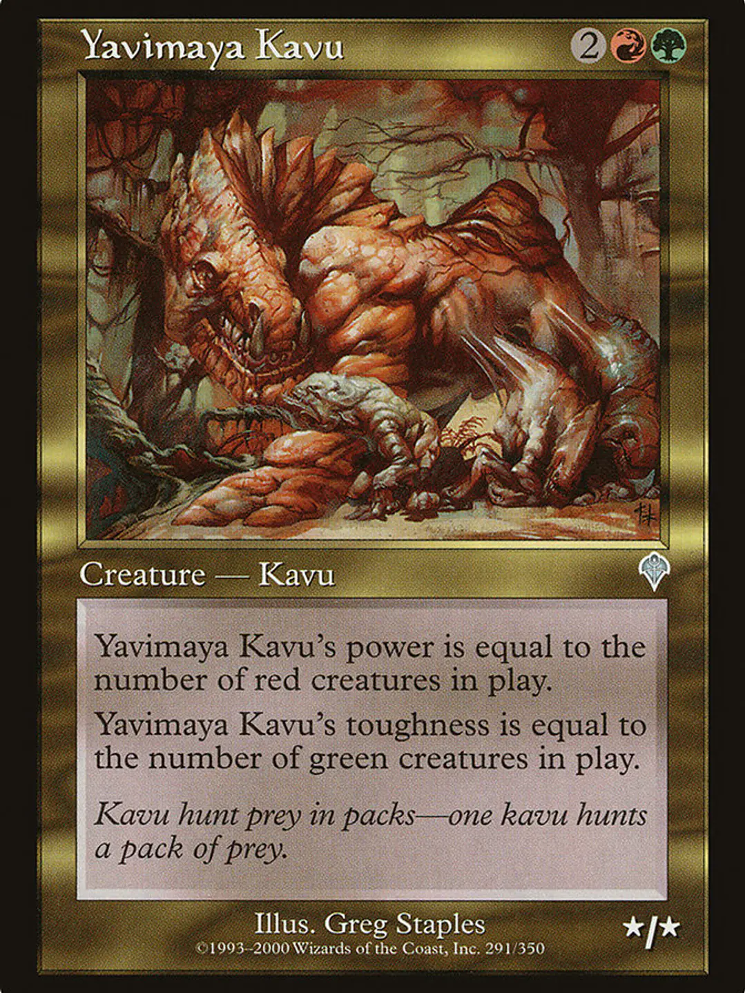 Yavimaya Kavu (Invasion) 1